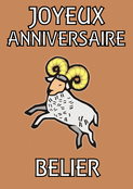 Fête joyeuse pour un Bélier énergique